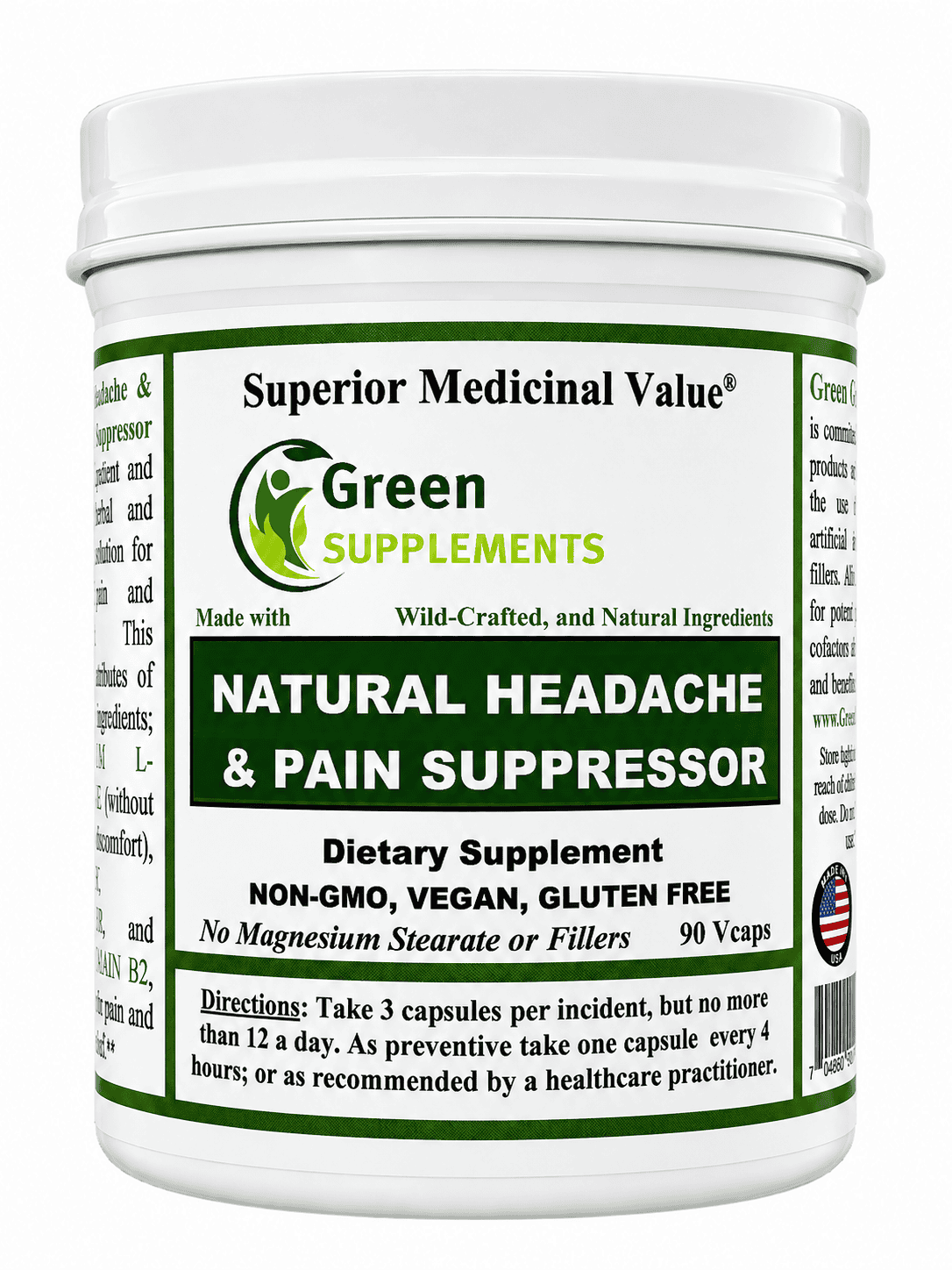 Analgesic, Painkiller, Headache, Migraines, Suppressor